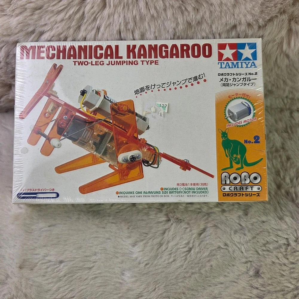 Tamiya RoboCraft No 2 Mechanical Kangaroo Two-Leg Jumping Type Kit 71102 NEW
